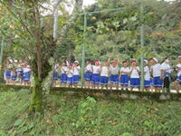 高学年が走っている間、低学年が応援をずっとしていたことがとても印象的でした。